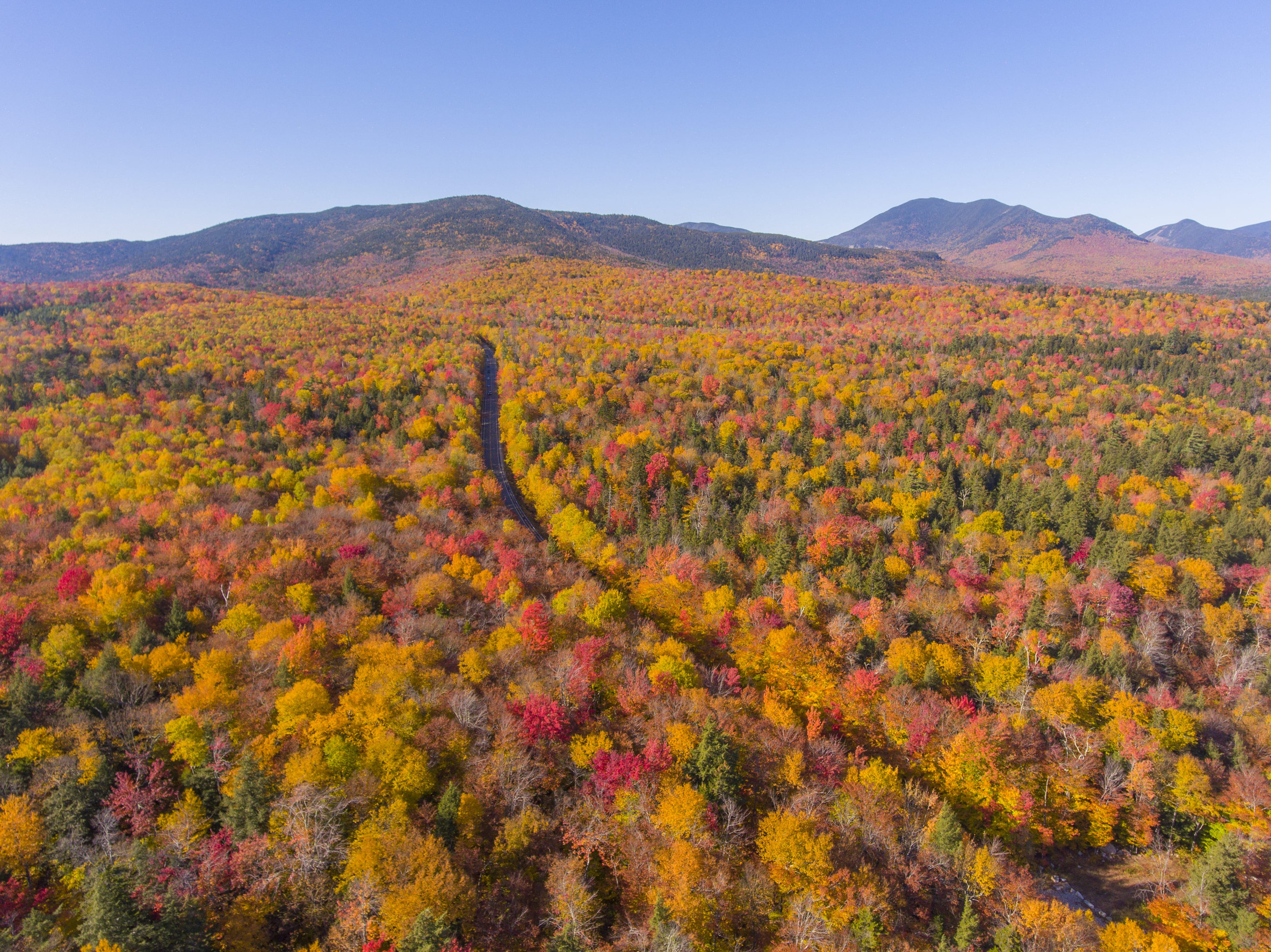 Mountains in the fall 
