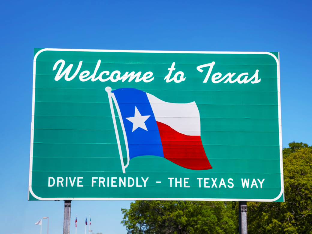 Welcome to Texas Sign